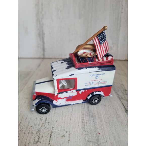 Dept 56 58660‎ AS IS American Pride Village Express - Picture 3 of 8